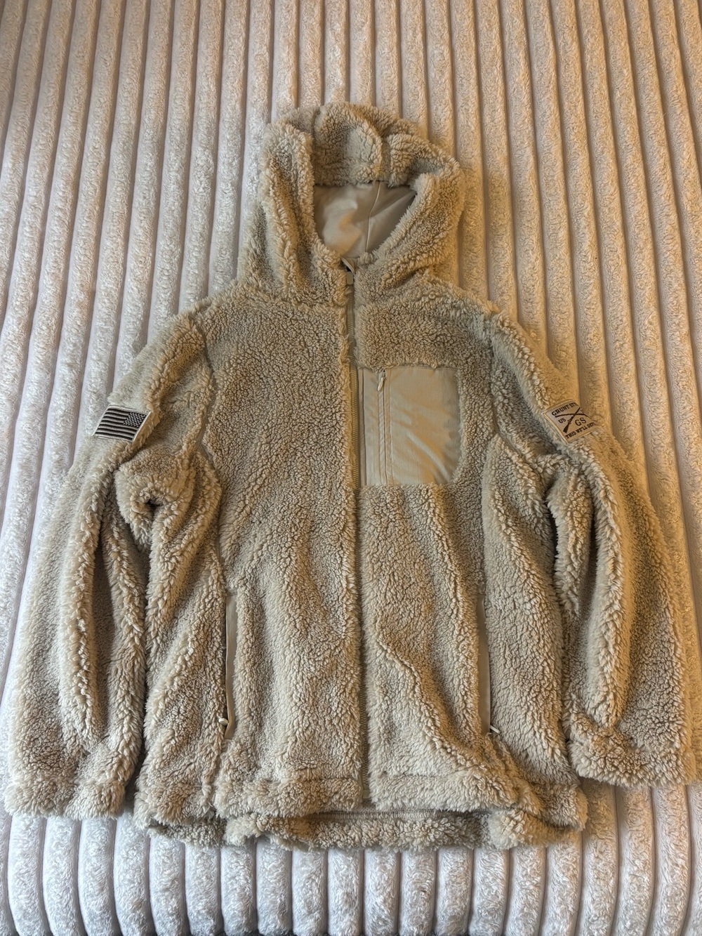 nwt grunt style sherpa jacket